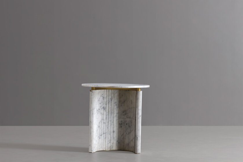 Cava Fluted Side Table 02