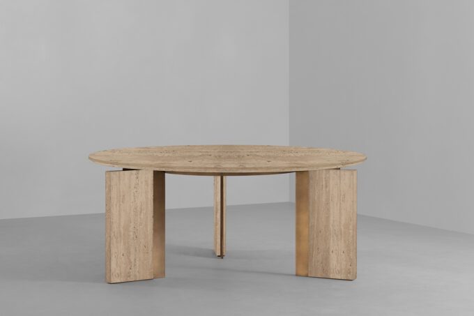 Marmo Circle Dining Table 01