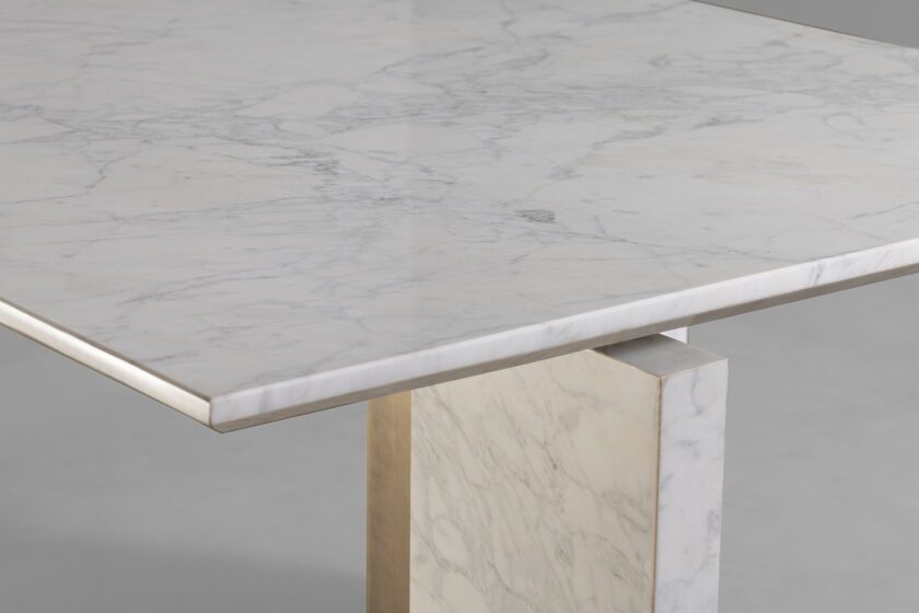 Marmo Rectangle A Dining Table 01