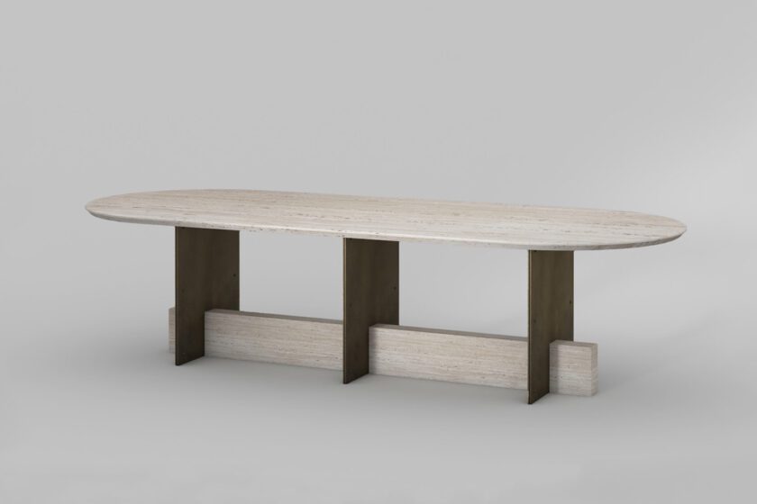 Cleave Oval Dining Table 01